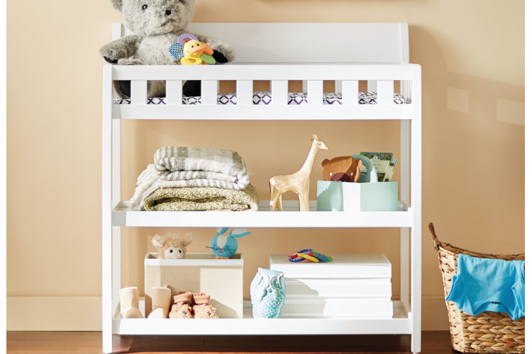 Baby changing table organization ideas best sale